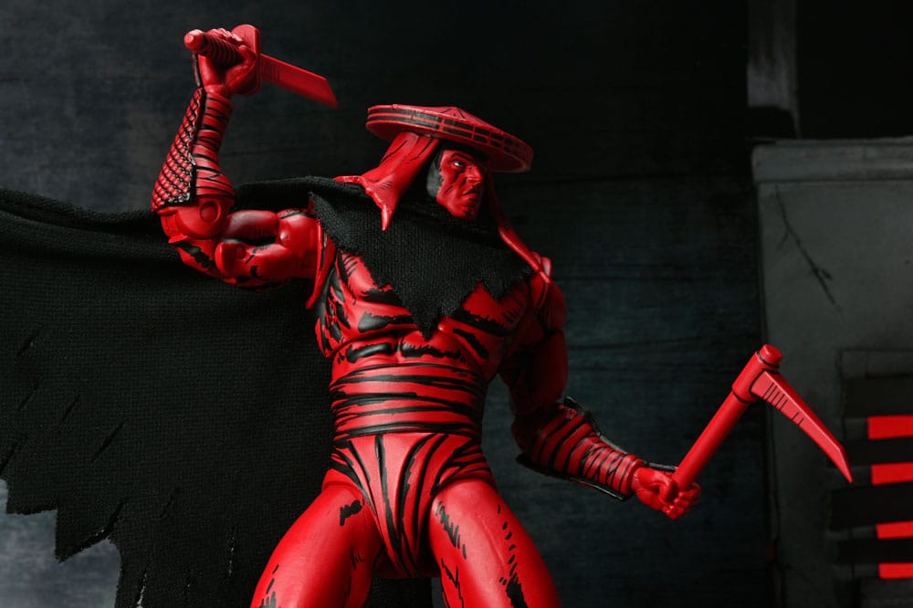 Teenage Mutant Ninja Turtles (Mirage Comics) Action Figure Red and Black Foot Assassin 18 cm
