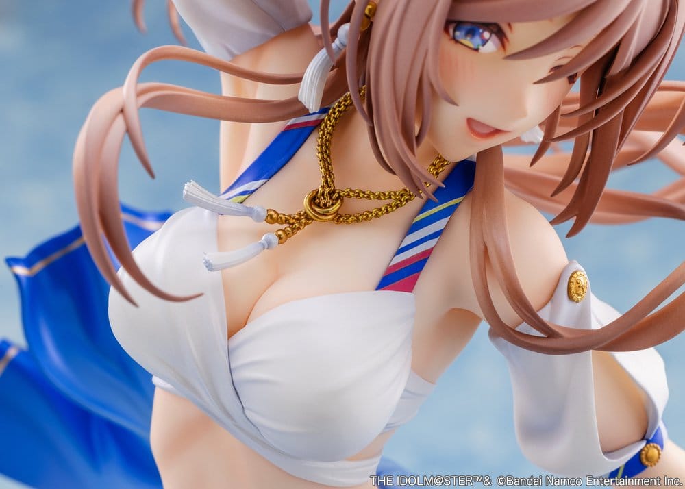 The Idolmaster Gakuen PVC Figure 1/7 Himesaki Rinami Kimi to Semi Blue Ver. With Bonus 27 cm