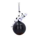Original Stormtrooper Hanging Tree Ornament Wrecking Ball Hanging Stormtrooper 12 cm