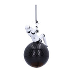 Original Stormtrooper Hanging Tree Ornament Wrecking Ball Hanging Stormtrooper 12 cm