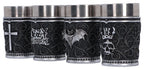 Ozzy Osbourne Shot Glass Set Prince of Darkness 9 cm
