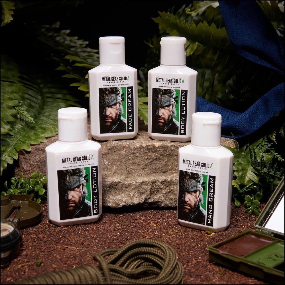 Metal Gear Solid Gift Set Body Lotion