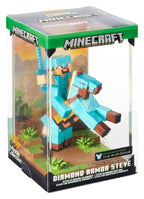 Minecraft Figure Diorama Diamond Armor Steve and Horse 18 cm