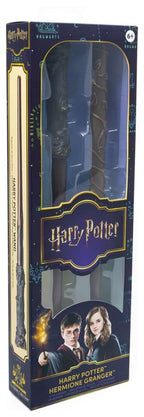 Harry Potter Roleplay Replica Wands 2-Pack Harry Potter & Hermione Granger 31 cm