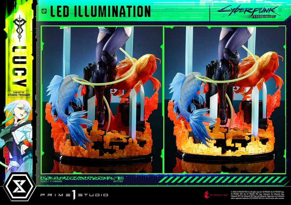 Cyberpunk: Edgerunners Concept Masterline Series Statue 1/5 Lucy (Concept By Studio TRIGGER) Bonus Version 39 cm
