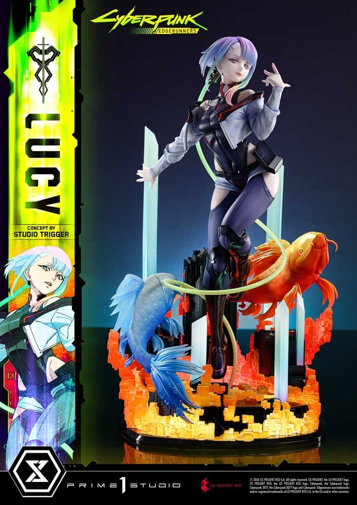 Cyberpunk: Edgerunners Concept Masterline Series Statue 1/5 Lucy (Concept By Studio TRIGGER) Bonus Version 39 cm
