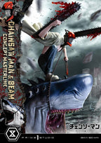 Chainsaw Man Concept Masterline Series Statue 1/6 Chainsaw Man & Beam 73 cm