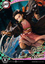 Demon Slayer: Kimetsu no Yaiba Concept Masterline Series Statue 1/6 Nezuko & Tanjiro Ultimate Ver. 56 cm