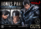 Berserk Legacy Art "Kentarou Miura" Statue 1/4 Guts Bonus Version 74 cm