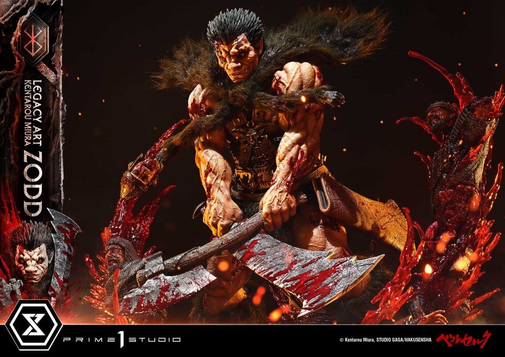 Berserk Legacy Art "Kentarou Miura" Statue 1/4 Zodd 88 cm