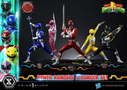 Mighty Morphin Power Rangers Premium Masterline Set of 5 Statues 1/4 Deluxe Version 62 cm