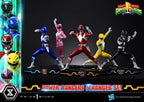 Mighty Morphin Power Rangers Premium Masterline Set of 5 Statues 1/4 Deluxe Bonus Version 62 cm
