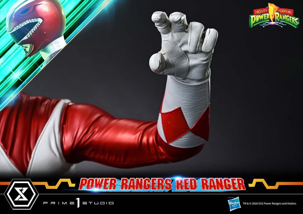 Mighty Morphin Power Rangers Premium Masterline Statue 1/4 Red Ranger 62 cm