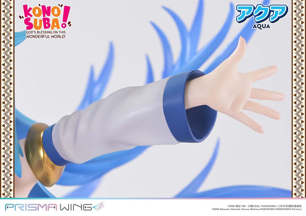 Konusuba - God's blessing on this wonderful world! Prisma Wing PVC Statue 1/7 Aqua 24 cm