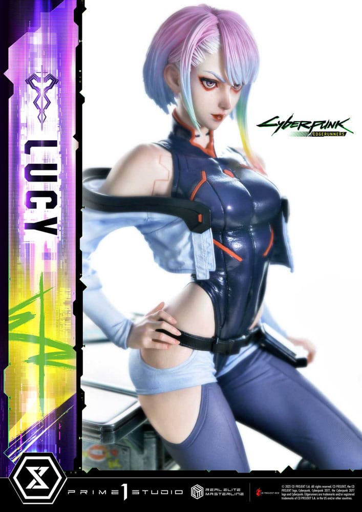 Cyberpunk: Edgerunners Real Elite Masterline Series Statue 1/4 Lucy 50 cm