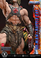 Masters of the Universe Real Elite Masterline Series Statue 1/4 He-Man & Battle Cat Ultimate Version 86 cm