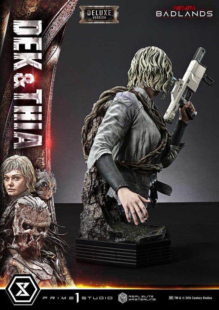 Predator Real Elite Masterline Statue 1/3 Badlands Dek & Thia Deluxe Version 87 cm