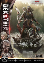 Predator Real Elite Masterline Statue 1/3 Badlands Dek & Thia DX Bonus Version 87 cm