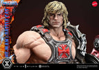 Masters of the Universe Real Elite Masterline Series Statue 1/4 He-Man & Battle Cat Ultimate Bonus Version 86 cm