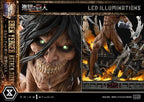 Attack on Titan (TV animation) Ultimate Diorama Masterline Statue Eren Yeager Attack Titan Bonus Version 81 cm