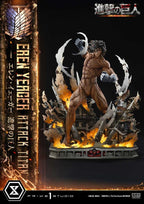 Attack on Titan (TV animation) Ultimate Diorama Masterline Statue Eren Yeager Attack Titan Bonus Version 81 cm