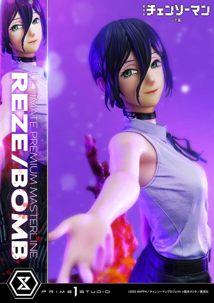 Chainsaw Man Ultimate Premium Masterline Series Statue 1/4 The Movie: Reze Arc REZE/BOMB 56 cm