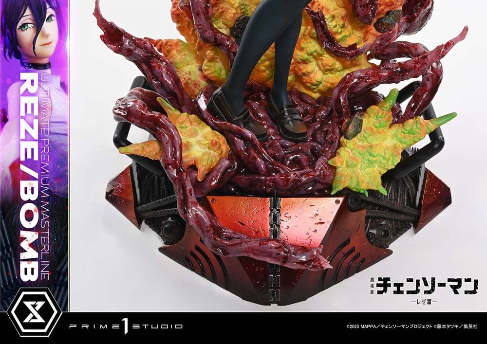 Chainsaw Man Ultimate Premium Masterline Series Statue 1/4 The Movie: Reze Arc REZE/BOMB 56 cm