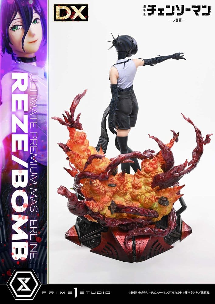 Chainsaw Man Ultimate Premium Masterline Series Statue 1/4 REZE/BOMB Deluxe Version 56 cm