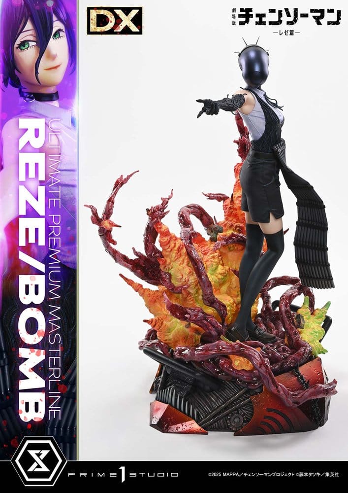 Chainsaw Man Ultimate Premium Masterline Series Statue 1/4 REZE/BOMB Deluxe Version 56 cm