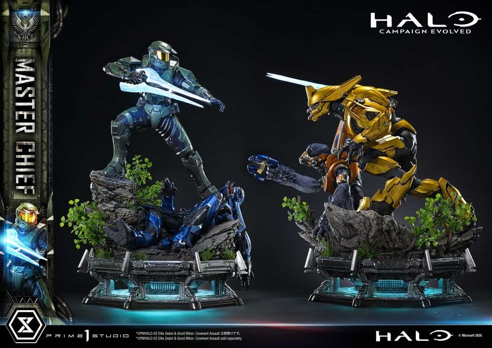 Halo Ultimate Premium Masterline Series Statue 1/4 Campaign Evolved Master Chief 78 cm
