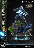 Halo Ultimate Premium Masterline Series Statue 1/4 Campaign Evolved Master Chief Bonus Version 78 cm