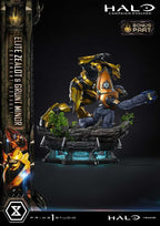 Halo: Campaign Evolved Ultimate Premium Masterline Series Statue 1/4 Elite Zealot & Grunt Minor: Covenant Assault Bonus Version 81 cm