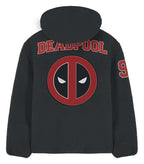 Marvel Sherpa Jacket Deadpool Logo Size L