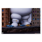 The Ghostbusters Diorama Statue Stay Puft Marshmallow Man Deluxe Edition 74 cm