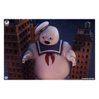 The Ghostbusters Diorama Statue Stay Puft Marshmallow Man Deluxe Edition 74 cm