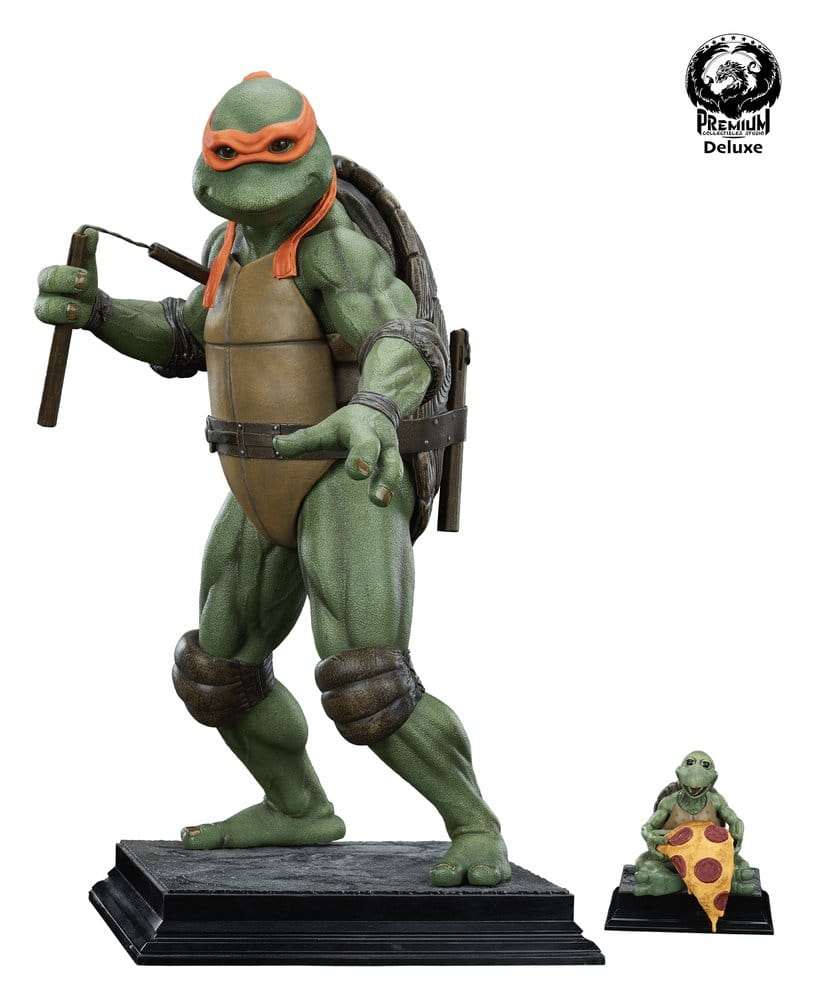 Teenage Mutant Ninja Turtles Statue 1/2 Michelangelo Deluxe Edition 84 cm