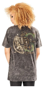 Harry Potter T-Shirt Slytherin Acid Wash Size M