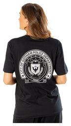 Batman T-Shirt Arkham City GCPD Front Back Size L