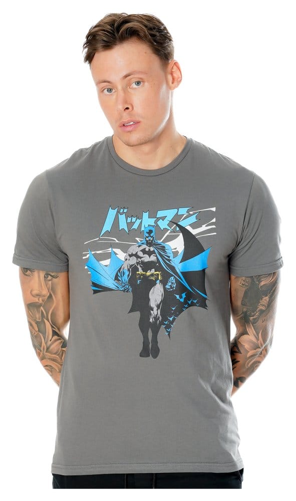 DC Comics T-Shirt Batman Manga Cape Size S