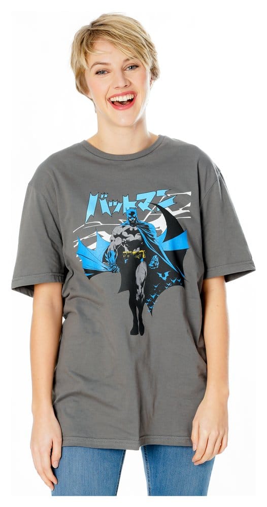 DC Comics T-Shirt Batman Manga Cape Size XL