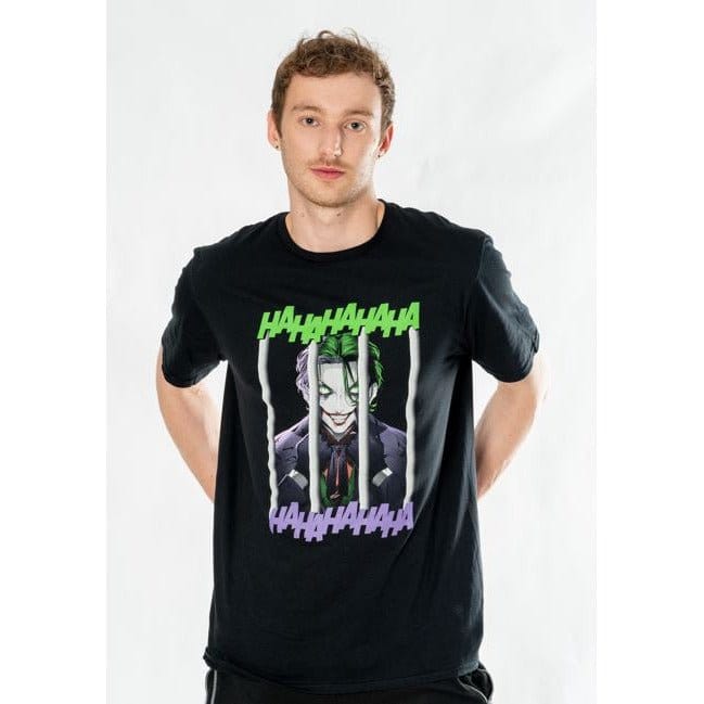 DC Comics T-Shirt The Joker Anime Smile Size M