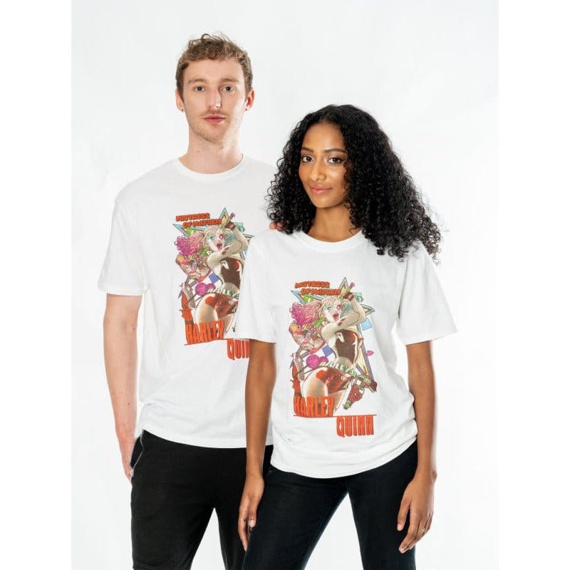 DC T-Shirt Harley Quinn Anime Mayhem Size S