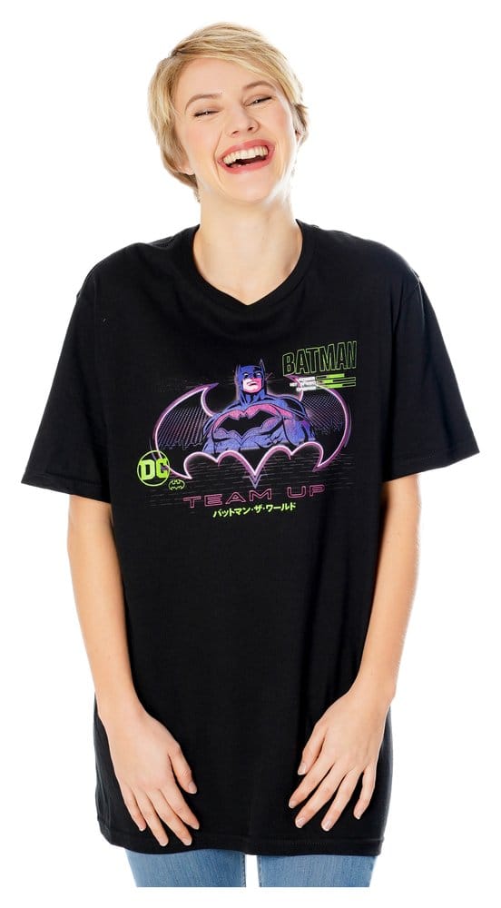 Batman T-Shirt Anime Matrix Grid Size M