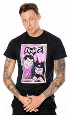 Batman T-Shirt Joker Anime Poster Size S