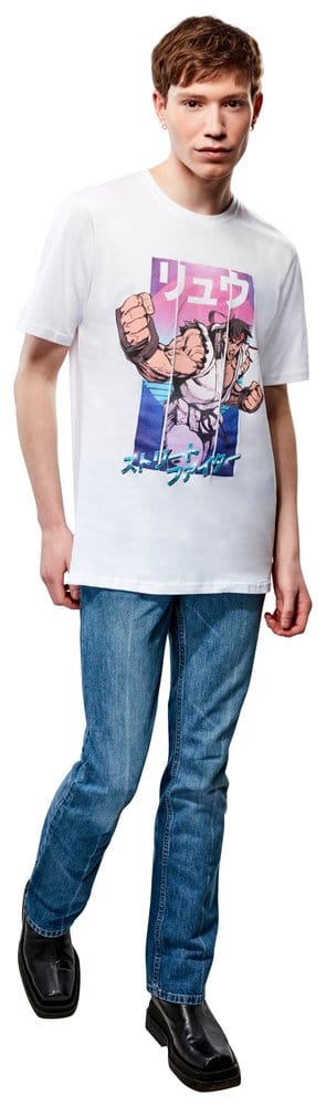 Street Fighter T-Shirt Ryu Size S