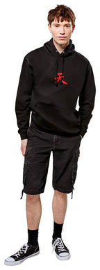 Street Fighter Hooded Sweater Akuma Reverse Size S