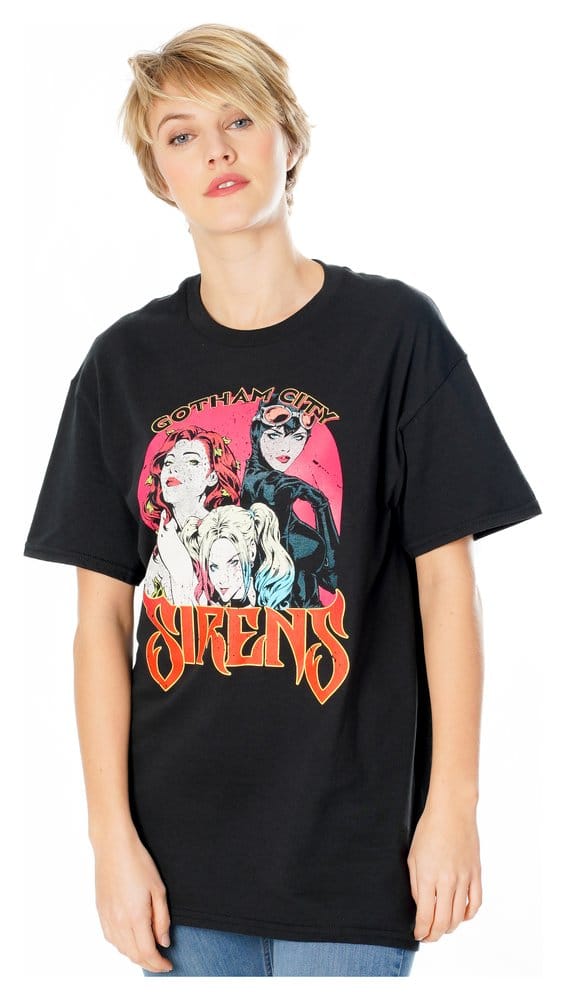 Gotham City Sirens T-Shirt Vintage Poster Size L
