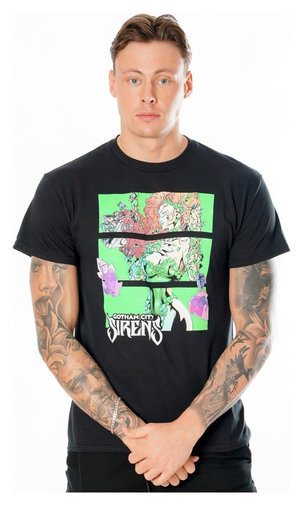 Gotham City Sirens T-Shirt Poison Ivy Sirens Cash Black Size XL