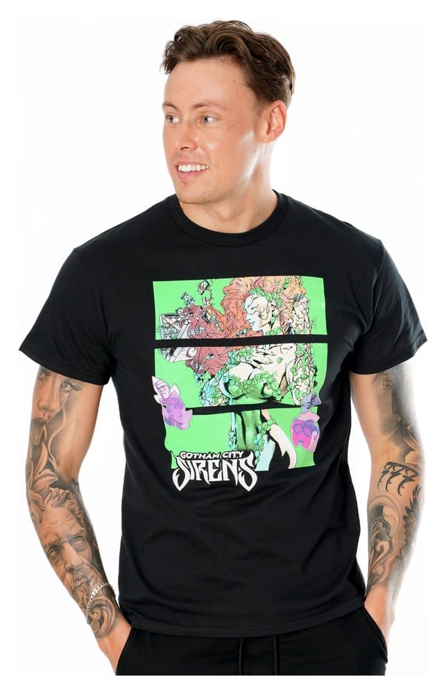 Gotham City Sirens T-Shirt Poison Ivy Sirens Cash Black Size XL