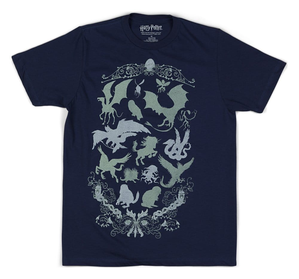 Harry Potter T-Shirt Magical Creatures Field Guide Size M